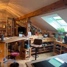 Gemütliche Dachgeschoßwohnung, 2 Zimmer mit Küchenzeile in Passau Neustift